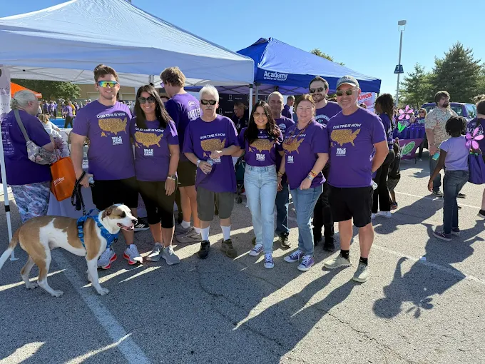 A Lending Hand team and supporters at Walk to End Alzheimer's